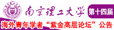 我要看中国操逼南京理工大学第十四届海外青年学者紫金论坛诚邀海内外英才！